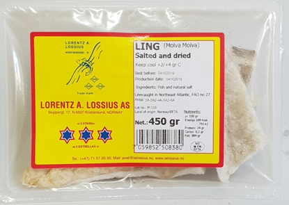 Picture of LING FISH PACKETS 450GR
